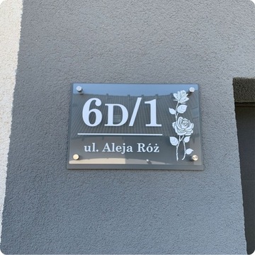 Табличка АДРЕС доска номер дома номер дома АЛЮМИНИЙ 3D - ЦВЕТА