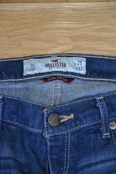 HOLLISTER MODNE DAMSKIE SPODNIE JEANSOWE W25 L31