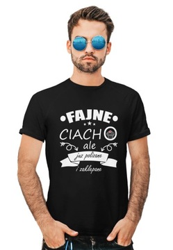 T-Shirt Koszulka FAJNE CIACHO PREZENT WALENTYNKI L