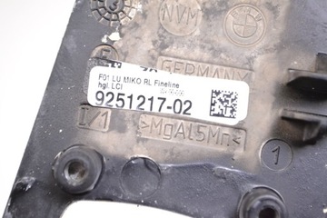 BMW 7 F01 730D 2014 RHD PANEL KRYTY KONZOLA STŘEDNÍ