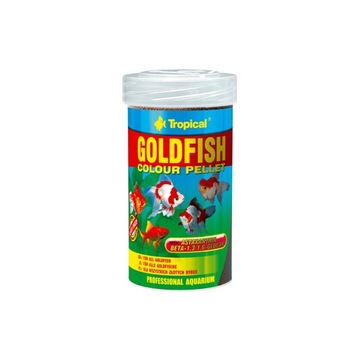 Tropical GOLDFISH COLOUR PELLET pokarm dla ryb 36g
