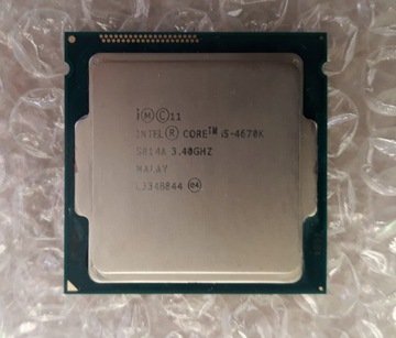 Intel Core I5 4670K 4x3,4 GHz