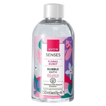 Avon Senses Płyn Do Kąpieli Mycia Ciała 250ml Floral Burst