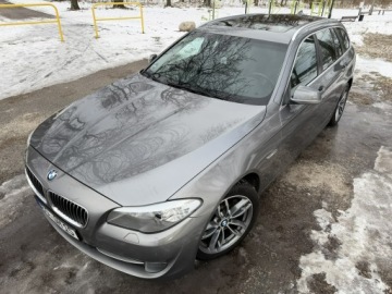 BMW Seria 5 F10-F11 Touring 520d 184KM 2010 BMW 520 D 184 Konie Navi Automat Xenon Alu18 Super, zdjęcie 1