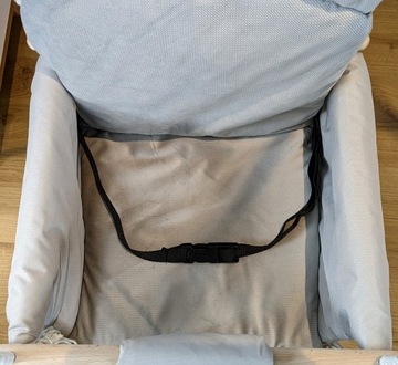 LULLABY СЕРЫЕ КАЧЕЛИ ДЛЯ ДЕТЕЙ, ДОМА, САДА, БАРХАТНЫЕ РЕМНИ БЕЗОПАСНОСТИ