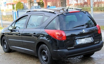 Peugeot 207 SW 1.6 HDi 90KM 2008 Peugeot 207 SW Zarejestrowany Klimatronic 1.6 Diesel 90KM, zdjęcie 5