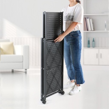 СКЛАДНАЯ СТОЙКА ДЛЯ ХРАНЕНИЯ FS005 НА КОЛЕСАХ 5 ПОЛОК