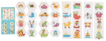 ВОДНЫЕ БУСИНЫ AQUABEADS MAGIC BEADS 3000 шт ТВОРЧЕСКИЕ УЗОРЫ ПОДАРОЧНЫЙ НАБОР