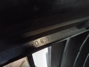 MASKA MŘÍŽKA NÁRAZNÍKU PŘEDNÍ SEAT ALTEA 04-09 TOLEDO III 5P0853654 PĚKNÝ EU