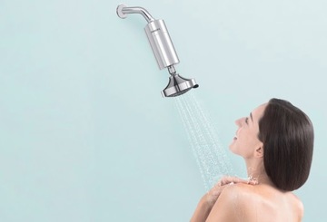 Фильтр для воды для душа PHILIPS, фильтрация 50 000л, хром, фильтр KDF