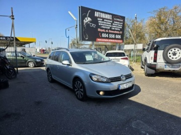 Volkswagen Golf VI Variant 1.6 TDI-CR DPF 105KM 2009 Volkswagen Golf 1.6 TDI 105 KM, Klimatyzacja,