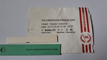 CRACOVIA KRAKÓW - POGOŃ SZCZECIN 24-10-2015