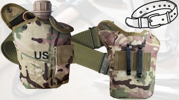 ВОЕННАЯ БУТЫЛКА 1 Л ВОЕННАЯ КАНЕЛЬНАЯ КРУЖКА LC2 С КОРПУСОМ США Твердое тело не протекает