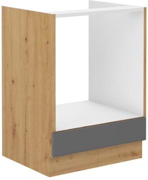 SZAFKA KUCH SZARY ARTISAN POD PIEKARNIK 60CM STILO