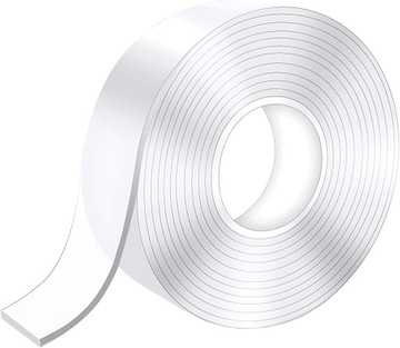 TAŚMA DWUSTRONNA WIELOKROTNEGO UŻYTKU NANO 3m