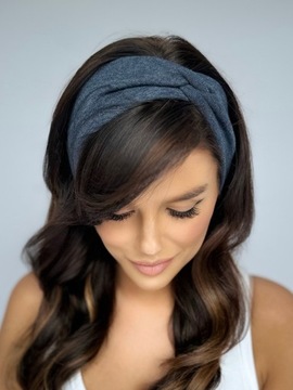 ПОВЯЗКА НА УШИ ЖЕНСКАЯ, ТОНКАЯ, ЛЕГКАЯ, КОМФОРТНАЯ, ИЗ ХЛОПКА, ЦВЕТ