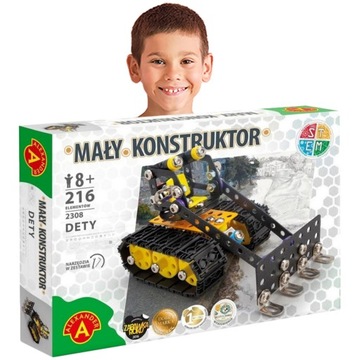 Klocki Metalowe Mały Konstruktor ALEXANDER Dety