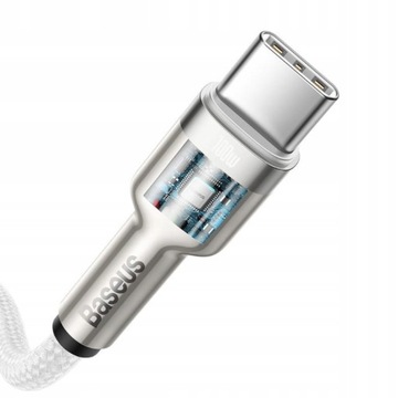 BASEUS Cafule — USB/USB-C — 2 м — 100 Вт (белый)3
