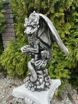 Бетонная садовая фигура Большой дракон