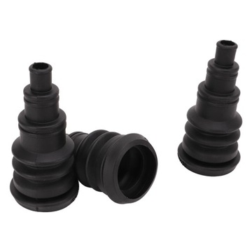 3 шт., защитные рукава для ботинок брандмауэра, черная резина, универсальная, до 3/8