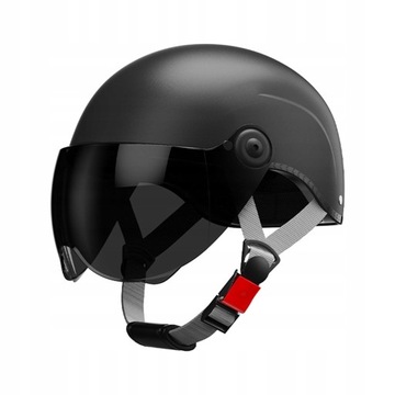 Kask motocyklowy Vintage Kask dla dorosłych Czarny