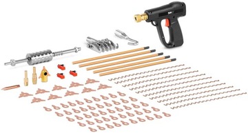 Пистолет для точечной сварки листового металла, набор 86 элементов.