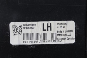 CHRYSLER PACIFICA 17- OSŁONA SŁUPKA LEWA PRZYCISK