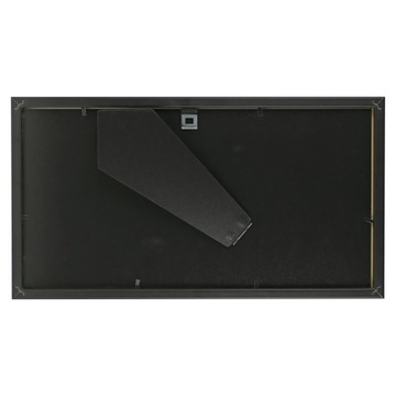 Рамка для 3 фотографий 10х15 галерея 18х35см черная