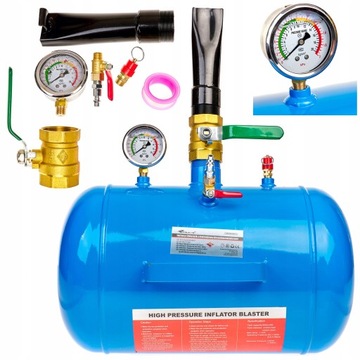 Inflator zbiornik ciśnieniowy DO pompowania opon