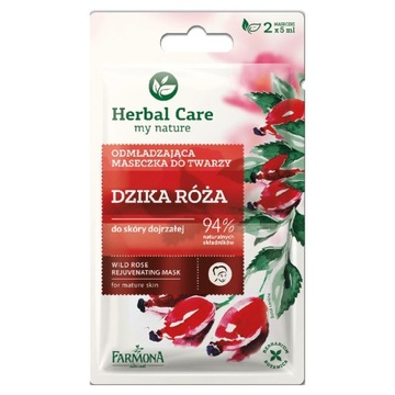 Herbal Care Maseczka odmładzająca DZIKA RÓŻA