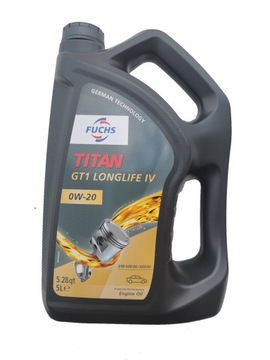 FUCHS TITAN GT1 LONGLIFE IV 0W-20 5L