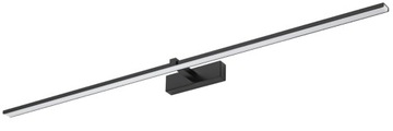 KINKIET ŁAZIENKOWY LED 24W CZARNY METAL IP44