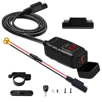 Ładowarka USB do motocykla ładowarka typu c Super