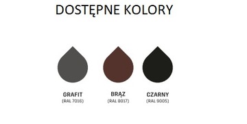 KROP Желоба желоб ПВХ OUTDOOR CORNER GRAPHITE 125