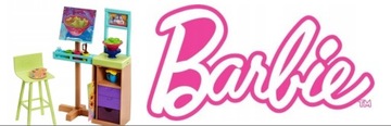 FJB26 MEBELKI PRACOWNIA MALARSKA BARBIE