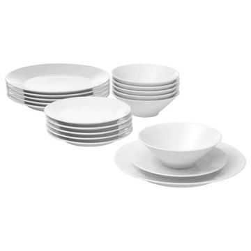 IKEA IKEA 365+ Serwis 18 sztuk biały