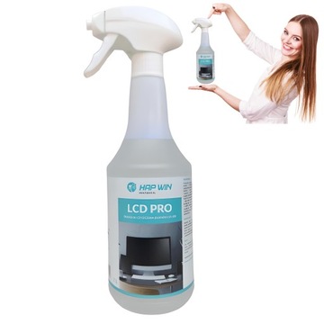 Płyn do Mycia Ekranów Monitora Telefonu TV LCD 1L HAP WIN 1000ml HapWin