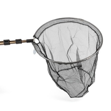 Подсак рыболовный 3,30, телескопический круглый FL 335 см, складная корзина