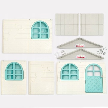 Садовый домик для детей со шторами 02550/15