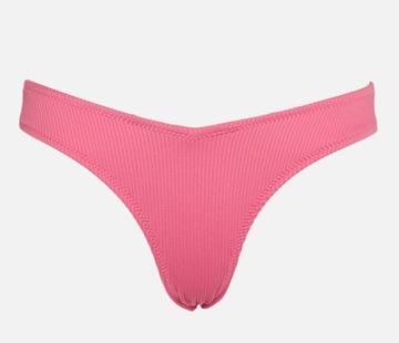 Trendyol Różowe figi bikini z wysokim stanem r.40