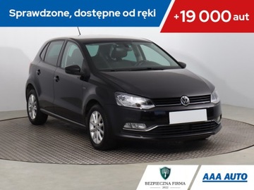 Volkswagen Polo V Hatchback 3d Facelifting 1.2 TSI BlueMotion Technology 90KM 2015 VW Polo 1.2 TSI, Klima, Klimatronic, Tempomat