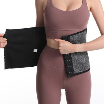 Waist Trainer Belt for Women Body Slimming Waist Cincher Trimmer Gray XL