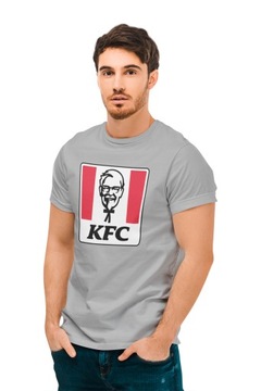 Koszulka T-shirt Męski KFC FAST FOOD - M