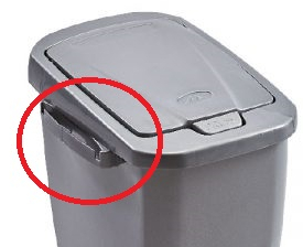 МУСОРНЫЙ КОНТЕЙНЕР, УЗКИЙ, НО ВМЕСТИТЕЛЬНЫЙ КОНТЕЙНЕР 15