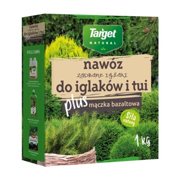Nawóz Target zadbany iglak i tuje 1kg TARGET