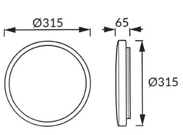 НАРУЖНАЯ ЛАМПА 24ВТ НАРУЖНАЯ СВЕТОДИОДНАЯ ПОТОЛОЧНАЯ ЛАМПА IP54