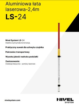 NIVELSYSTEM ROTATION LASER NL720R ШТАТИВНАЯ СТОЙКА