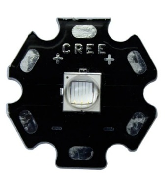 DIODA LED UV 365 T6 XM-L 8W PCB 22mm