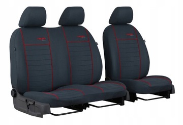 Pokrowce 2+1 do Opel Vivaro I A (2001-2014r) BUS