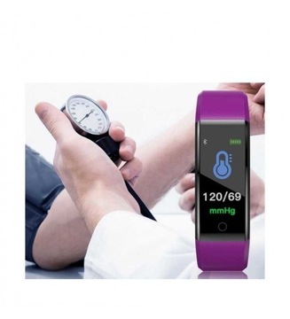 Smartband, интеллектуальный браслет, шагомер, черный